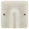Outlet ZENITECH Sortie de câble 32A 100x100mm blanc