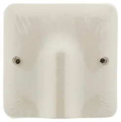 Outlet ZENITECH Sortie de câble 32A 100x100mm blanc