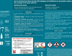 V33 Sous-couche et teinte pour parquets 2,50L