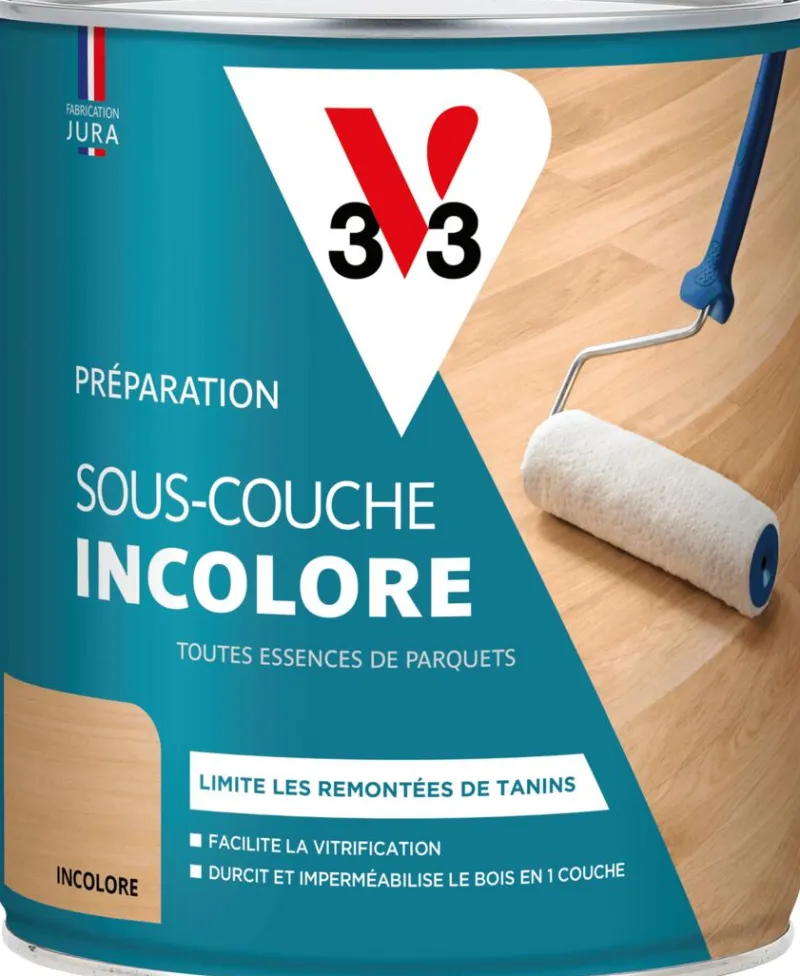 Clearance V33 Sous-couche pour parquets incolore 2,5L