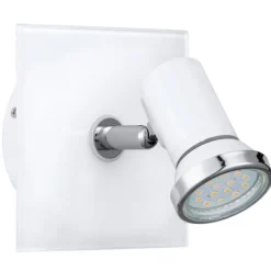 Clearance EGLO Spot LED Tamara 12x12cm blanc