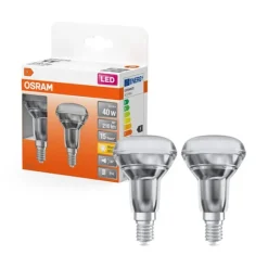 OSRAM Spot R50 LED verre clair 2,6W=40 E14 chaud x2