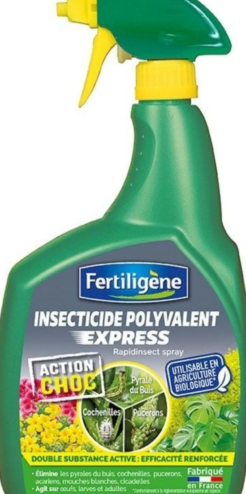 FERTILIGENE Spray insecticide polyvalent prêt à l'emploi 0,75L