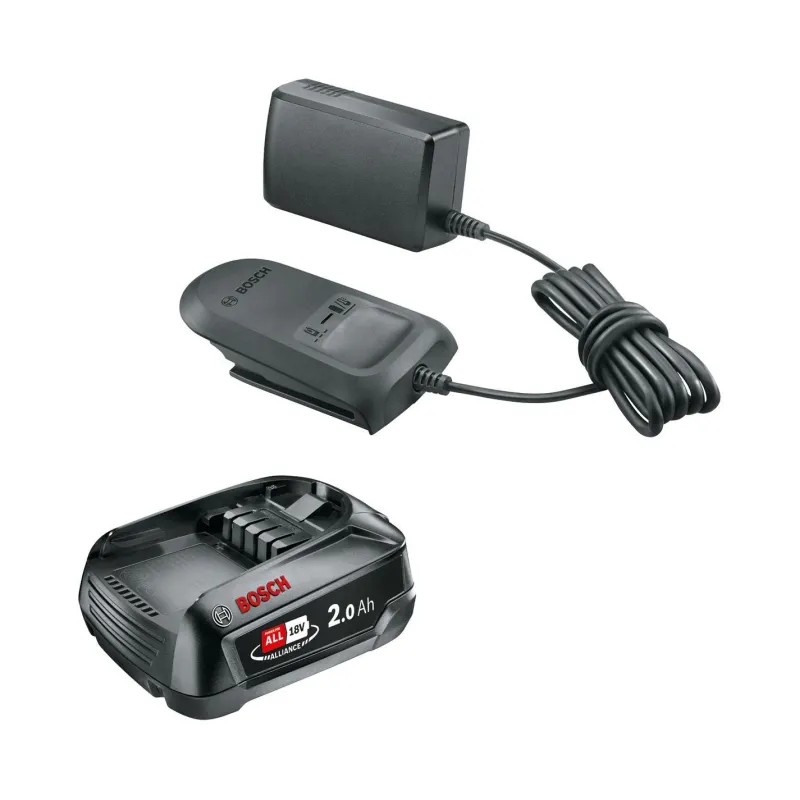 BOSCH Starter Set 18V Alliance Batterie 2.0 Ah + chargeur -