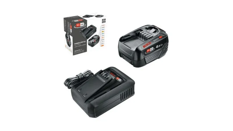 Best BOSCH Starter Set 18V - 1 batterie 4,0 Ah + chargeur