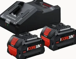 Hot BOSCH PROFESSIONAL Starter set 2x18V ProCore 8Ah + chargeur GAL18V-160 BOSCH