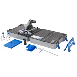 Clearance DREMEL Station de sciage mobile Blueprint 12V complète