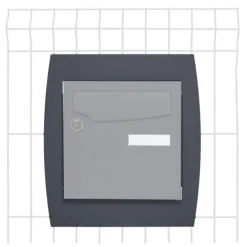 Online RENZ Support grillage rigide et palissade Gris anthracite