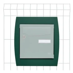 Online RENZ Support grillage vert pour boîtes aux lettres
