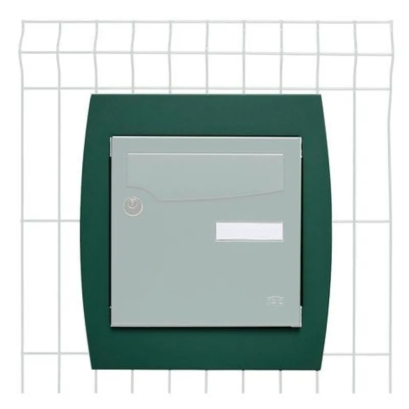 Online RENZ Support grillage vert pour boîtes aux lettres
