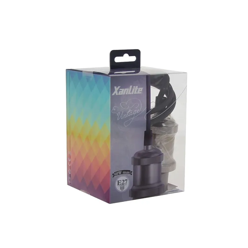 Clearance XANLITE Suspension E27 finition doré L120cm