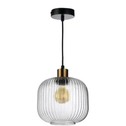 Discount Suspension LEDA transparent Ø20,5 cm