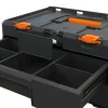 Best KETER Système de stockage 2 tiroirs Stackn'Roll Worx