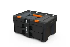 Best KETER Système de stockage 2 tiroirs Stackn'Roll Worx