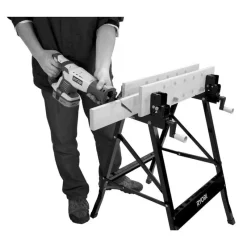 Discount RYOBI Établi pliant plateau bambou étau orientable 90°