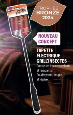 Best ACTO Tapette électrique insectes volants et rampants