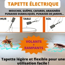Best ACTO Tapette électrique insectes volants et rampants