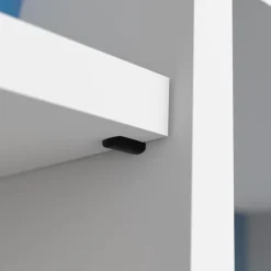 Outlet Taquet d'étagère à enfoncer Ø5mm acier noirci (x24)