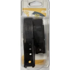 Online Taquet équerre haut 23x40x40mm plastique noir (x4)