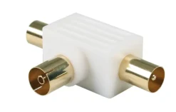 Outlet OPTEX Té de répartition coaxial 9,52mm connectique doré
