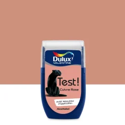 Outlet DULUX VALENTINE Testeur de Peinture Crème de Couleur Cuivre Rose 30 ml