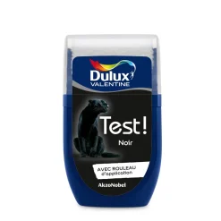 New DULUX VALENTINE Testeur de Peinture Crème de Couleur Noir 30 ml