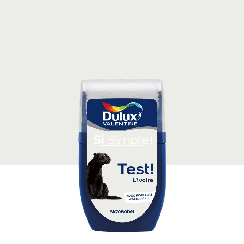 Outlet DULUX VALENTINE Testeur de Peinture Si Simple ! L'Ivoire 30 ml