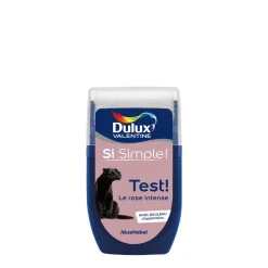 Outlet DULUX VALENTINE Testeur de Peinture Si Simple ! Rose Intense 30 ml