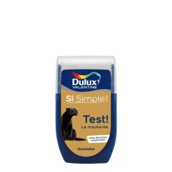 New DULUX VALENTINE Testeur de Peinture Si Simple ! Le Moutarde 30 ml