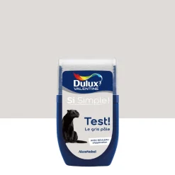 Hot DULUX VALENTINE Testeur de Peinture Si Simple ! Gris Pâle 30 ml