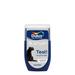 Clearance DULUX VALENTINE Testeur de Peinture Si Simple ! Gris Clair 30 ml