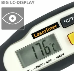 Hot LASERLINER Thermomètre numérique ThermoTester