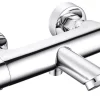 Online EDOUARD ROUSSEAU Thermostatique bain-douche stinger NF chrome ROUSSEAU