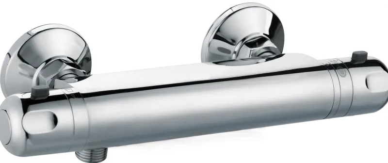 Online EDOUARD ROUSSEAU Thermostatique douche danube chrome ROUSSEAU