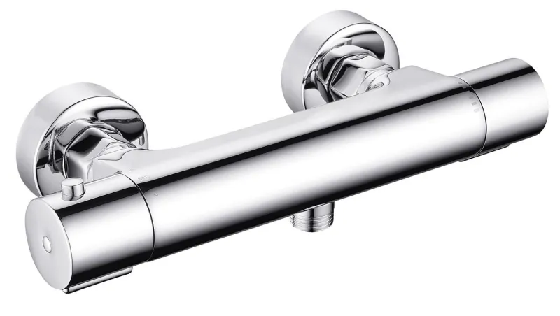 EDOUARD ROUSSEAU Thermostatique douche stinger NF chrome ROUSSEAU