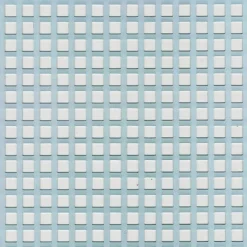 Best ALFER Tôle perforée carré alu argent 25x50