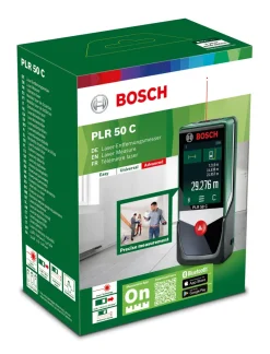 BOSCH Télémètre Laser numérique PLR 50 C