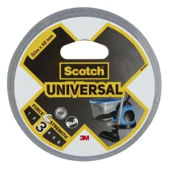 Clearance SCOTCH Toile de réparation Universel Gris 25m x 48mm