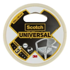 Outlet SCOTCH Toile de réparation Universel Blanc 25m x 48mm