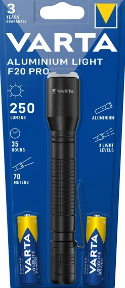 Best VARTA Torche aluminium light F20 pro