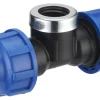 NOYON & THIEBAULT Té plastique femelle pr tuyau polyéthylène F3/4 D25