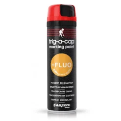 Clearance Traceur de chantier base solvant Trig-a-cap Extra Rouge Fluo