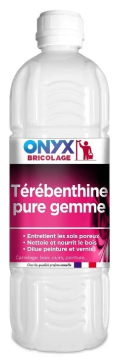 Best ONYX Térébenthine pure gemme bouteille de 1L