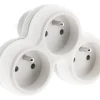 Sale ZENITECH Triplite 3x16A façade blanc/gris bolea