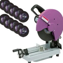 Sale SIDAMO Tronçonneuse de chantier MCS350A + 10 disques