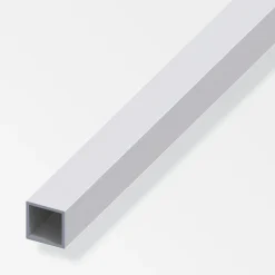 Online ALFER Tube carré 10x10x1 alu argent 1m