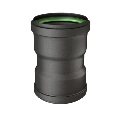 Online TEN Tuyau 12cm F/F noir mat Ø80mm + 2 joints viton