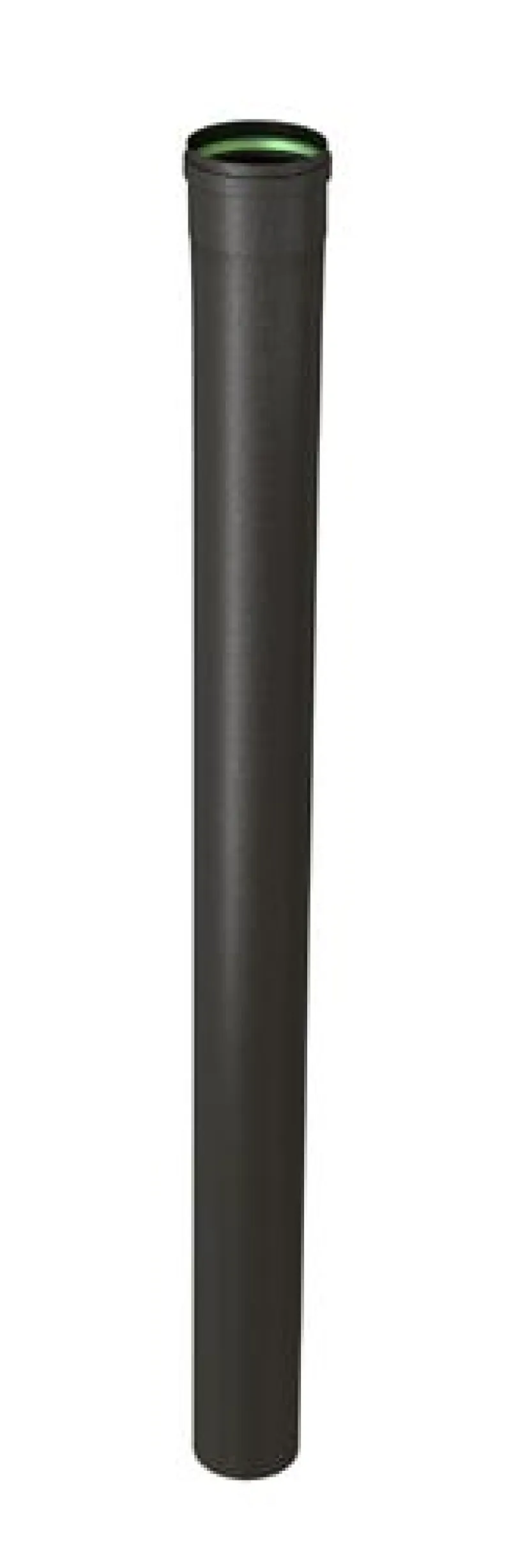 New TEN Tuyau 33cm noir mat Ø80mm + joint viton