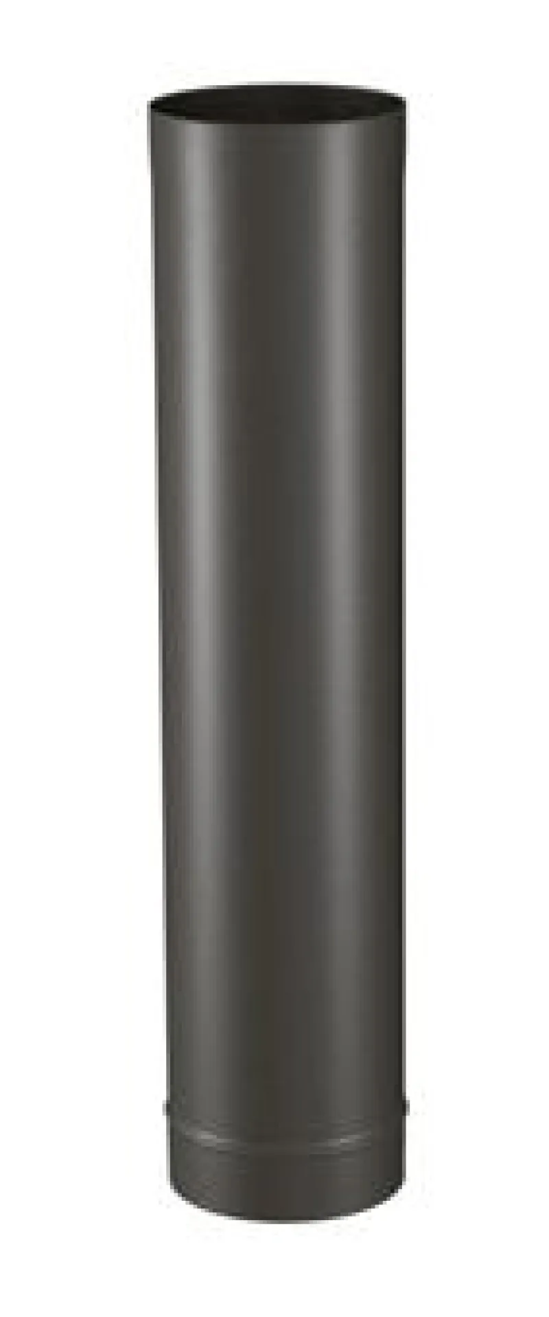 Hot TEN Tuyau noir mat 25 cm Ø125mm