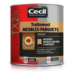 Best CECIL PROFESSIONEL TX201 Traitement meubles parquets Intérieur 1L